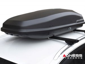 Alfa Romeo Stelvio Roof Rack Cross Bars - for models w/ factory roof rails - Black - StarLock (2018-2025)